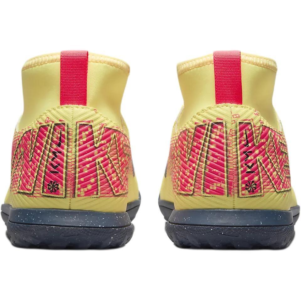 Nike Mercurial Superfly 10 Кожаные Средние Детские Футбольные Бутсы Желтые Унисекс HJ6933-800