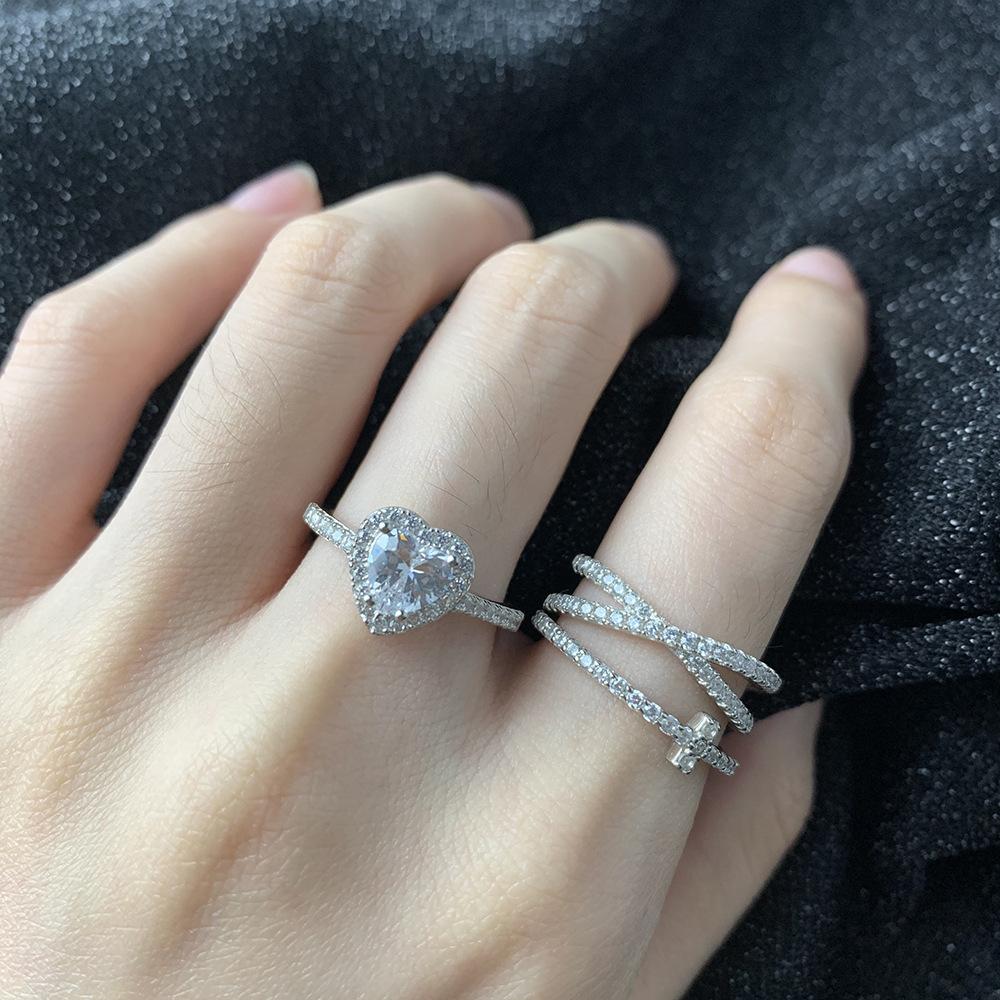 Танцизное женское классическое кольцо из стерлингового серебра 925 пробы с цирконом, женские ювелирные изделия, свадебное обещание, подарок для вечеринки