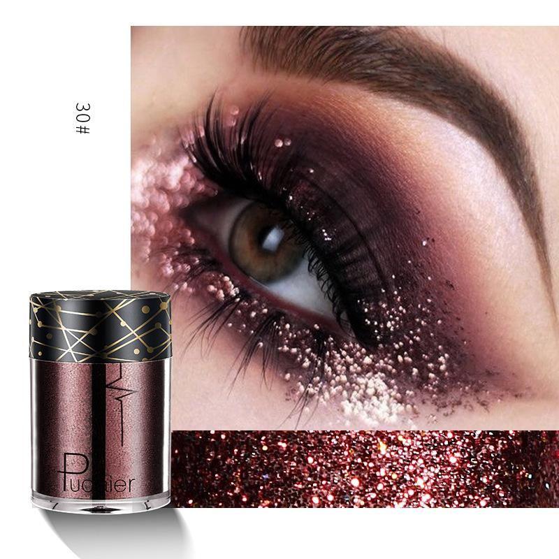 36-color Glitter Eyeshadow for Women Wholesale Brightening Single-color High-gloss Starry Sky Eyeshadow