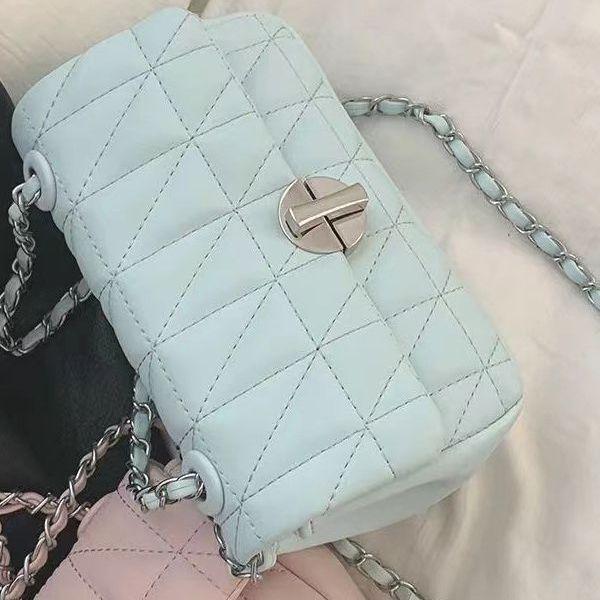 Сумка с высококачественной текстурой Женская Маленькая сумка на цепочке с маленьким ароматом Модная сумка через плечо Сумка на плечо