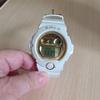 Б/у Цифровые часы CASIO Baby-G Белые SHOCK RESIST