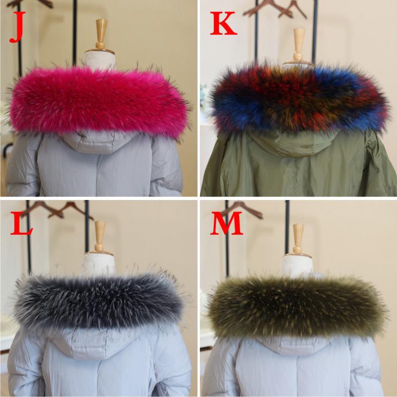 Faux Fur Scarf Warm Winter Hood Fur Decor Shawl Fake Fur Scarf Autumn Winter Women Coat Fur Collar Detachable Hat Accessories