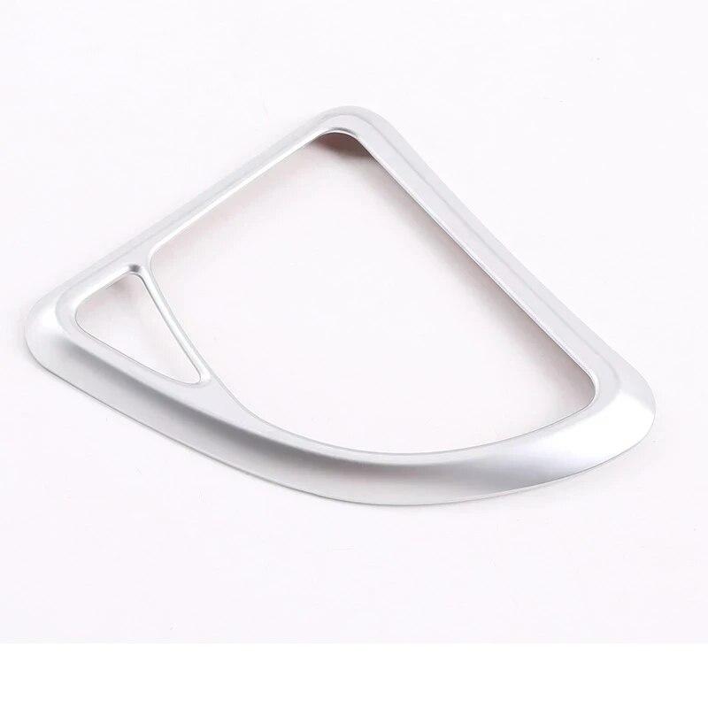 Carbon Car Style Car Central Control Gear Shift Lever Frame Stickers Fit For BMW 1 Series E81 E82 E87 2007-2011 Auto Accessories