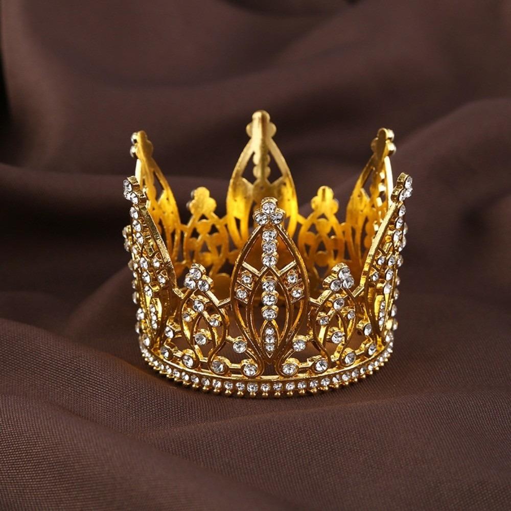 Elegant Queen Tiara Crown Shiny Ancient Greece Tiara Trendy Princess Rhinestone Tiara  Party