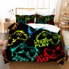 Fashion Gamepad Bedding Set Kids Game Comforter Quilt Adult Gift Bed Linen Bedroom Duvet Covers Single Queen King Size