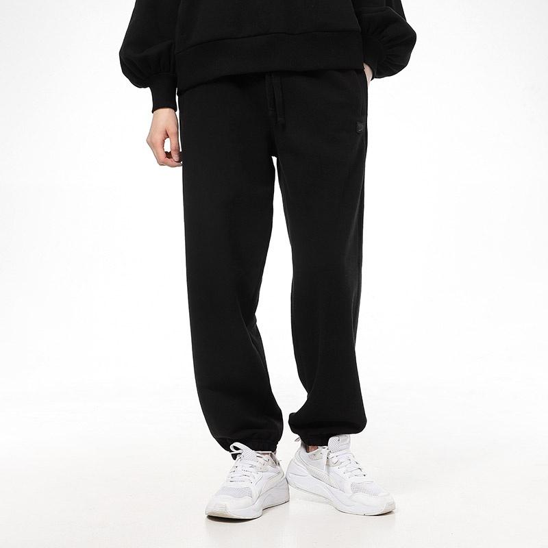 Puma Женские вязаные спортивные штаны черные с умеренной манжетой 531442-01