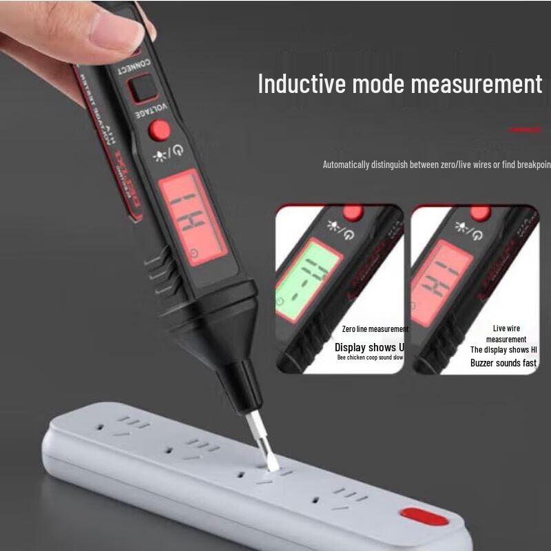 Delixi DECHTH1A300 Digital Non-Contact Voltage Tester Pen
