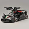 1/32 Литой металлический спортивный автомобиль Pagani Imola Roadster Модель Симуляция звука и света Детская игрушка Подарок мальчику на день рождения