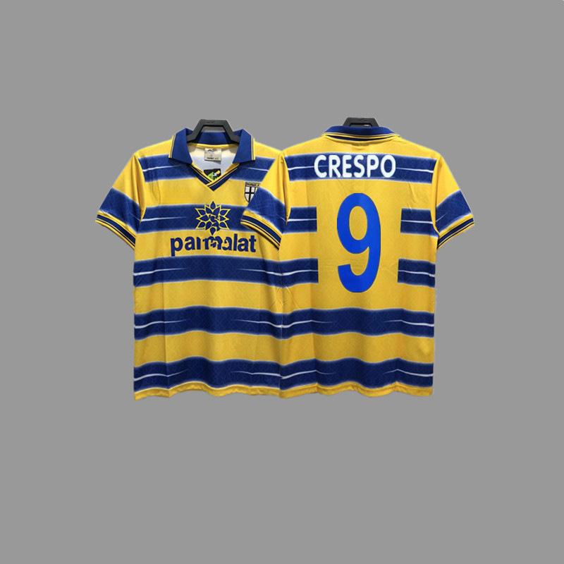 Parma retro jersey football jersey classic nostalgic Zola Cannavaro Buffon Gilardino jersey