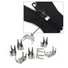 Non-slip Replacement Garment Pants Zipper Stopper Bottom Stoppers Tailor Tools Repair Accessories
