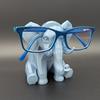 Bedroom Decorative Piece Elephant Shape Glasses Frame, 3D Printed Hand Carved Living Room Ornament Holder, for Home Office Desk Intricately Decor