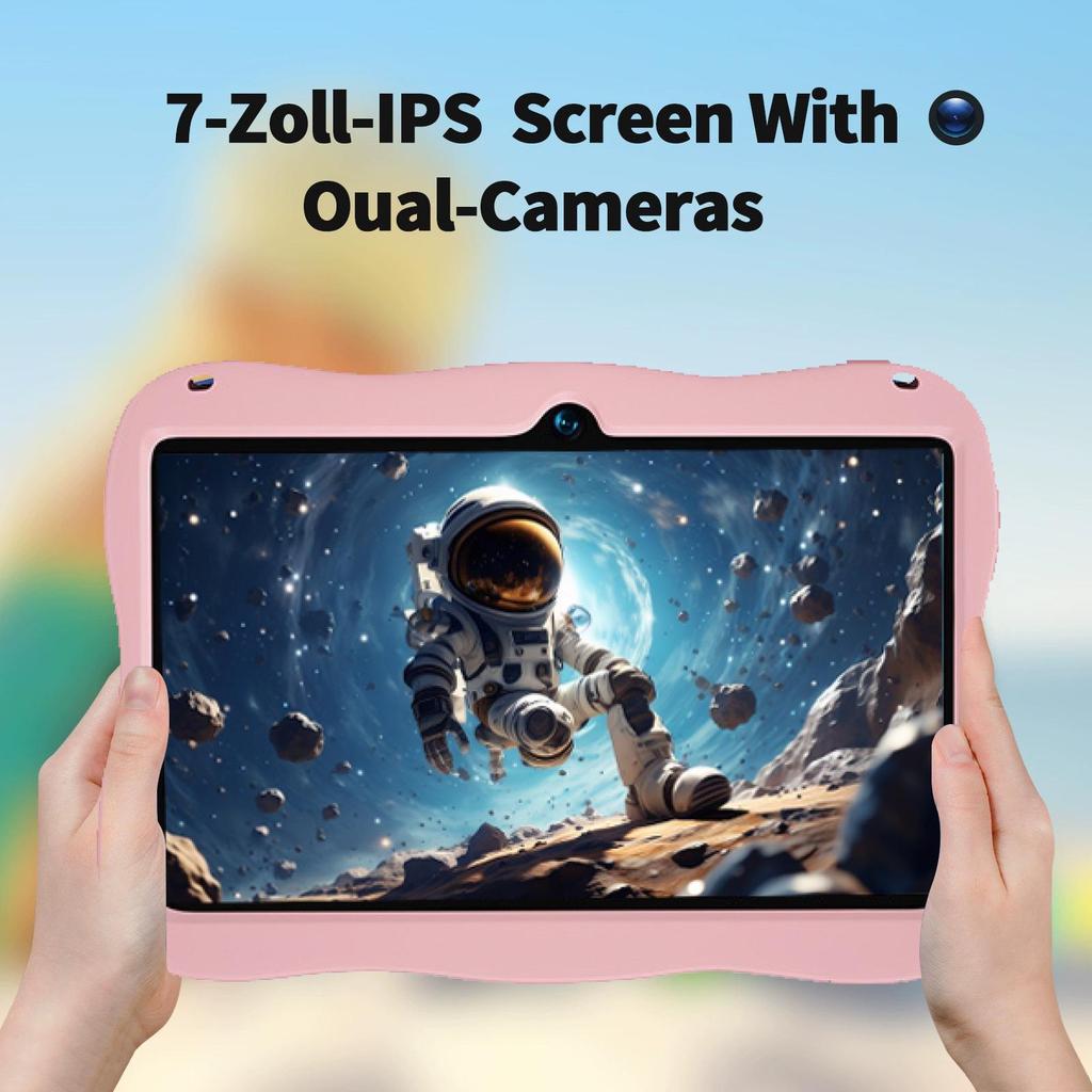 7-дюймовый Android-планшет для детей - 1 ГБ/16 ГБ, WiFi, Bluetooth