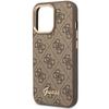 Guess Guhcp14Xhg4Shw Iphone 14 Pro Max6,7 Brązowy/Brown Hard Case 4G Vintage Gold Logo