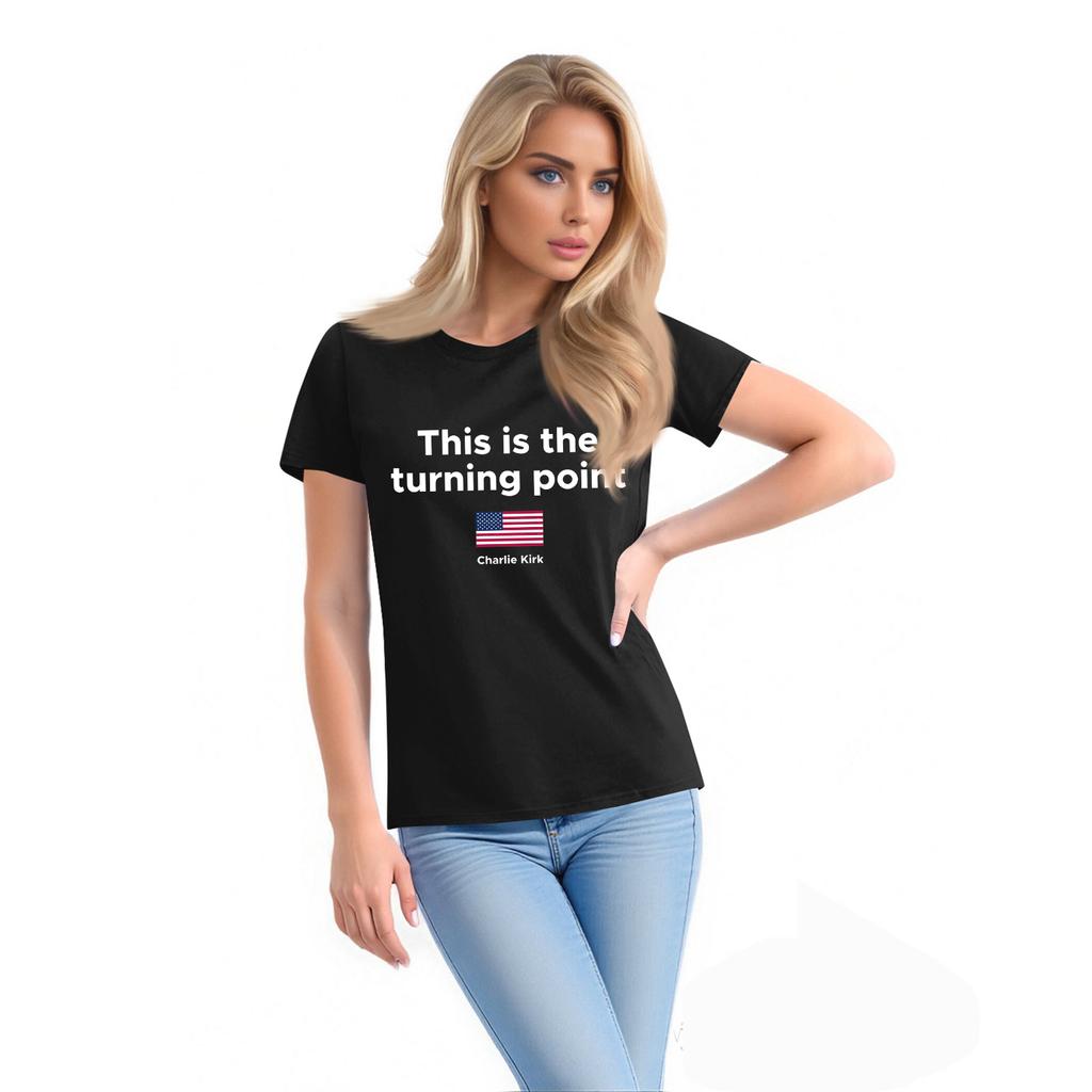 Women's Casual Daily Printed Top Round Neck T-shirt