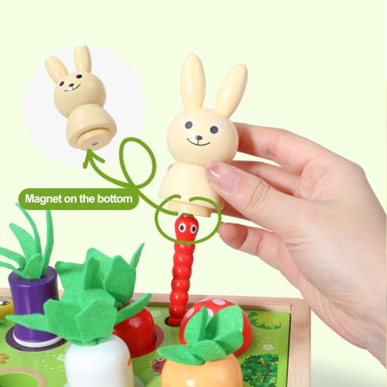 1 комплект, набор игрушек для автомобиля в форме фермы, деревянные многофункциональные блоки для познания животных, подходящие друг к другу блоки для малышей