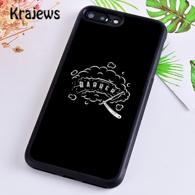 Krajews Парикмахерская Винтаж Классика Парикмахер Ретро Чехол для Телефона Для iPhone 17 Air 16 15 14 plus 11 12 13 pro max Plus coque Fundas