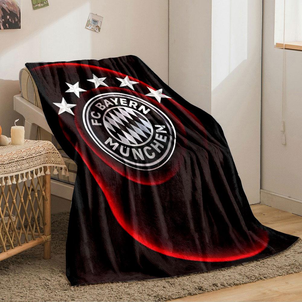 Circular logo with diamonds, text, five stars, and glowing red curves. for all seasons blanket lunch break throw gift
