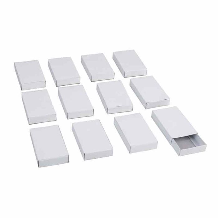 Спичечные коробки - RAYHER - Большие - 11x6.5x2см - Пакет из 12 штук - Смешанные