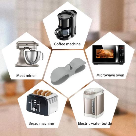 Органайзер для шнура кухонной техники, клейкая лента, держатель для намотки шнура мелкой бытовой техники, наклейка