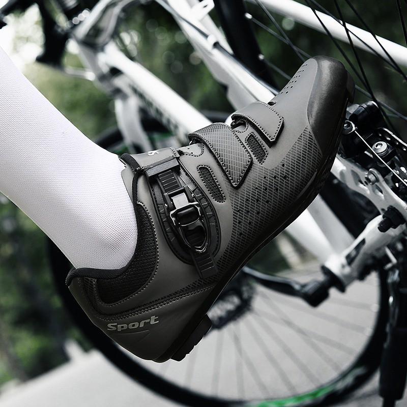 Mens Cycling Shoes Non-Cleat Road MTB Bike Breathable Hard Sole Unisex