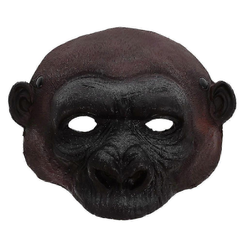 2026 Best!! Spooky Halloween Decorative Mask For Masquerade Balls Created With PU In 1Set