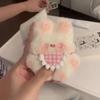 DIY Multfilm Yumshoq Soʻlakdon Quyon Qoʻgʻirchoq Oʻyinchoq Kalit Osma Yoqimli Sumka Osma Bezak Ayollar uchun Avtomobil Kalitligi Kavayyi Sovgʻa