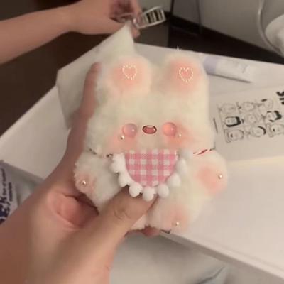 DIY мультфильм плюшевый нагрудник кролик кукла игрушка брелок милая сумка подвеска подвески автомобильный брелок для женщин Kawaii подарок