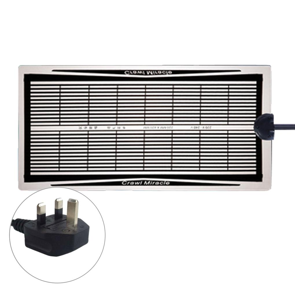 Коврик для рептилий с регулируемой температурой, террариум для ползающих, безопасная греющая подстилка, коврик-обогреватель 5 Вт