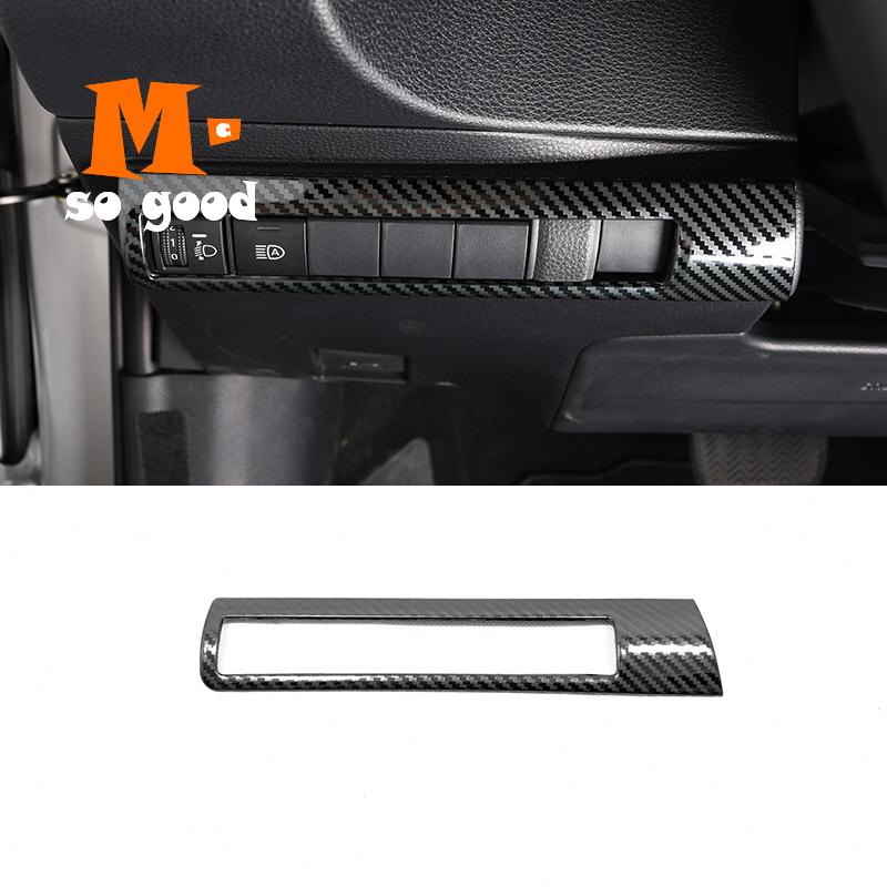 LHD автомобильный левый средний блок управления, декоративные крышки, отделка из нержавеющей стали, Стайлинг автомобиля, 1 шт. для Toyota Corolla