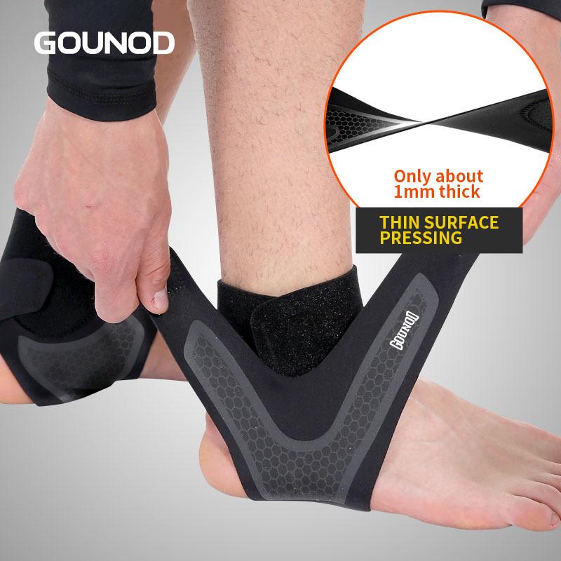 Ankle Support Brace Elasticity Free Adjustment Protection Foot Bandage Prevention Sport Fitness Guard Band