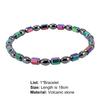 Magnetic Bracelet Delicate Pain Relief Jewelry Colorful Beaded Magnet Therapeutic Bangle