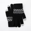 Warm Touch Screen Gloves Thickened Wool Gloves Fashion Cycling Gloves  for Men Women