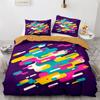 Geometry Graphics Duvet Cover Set King Queen Twin Size For Teens Adults Bedding Set Polyester Comforter Cover With Pillowcase