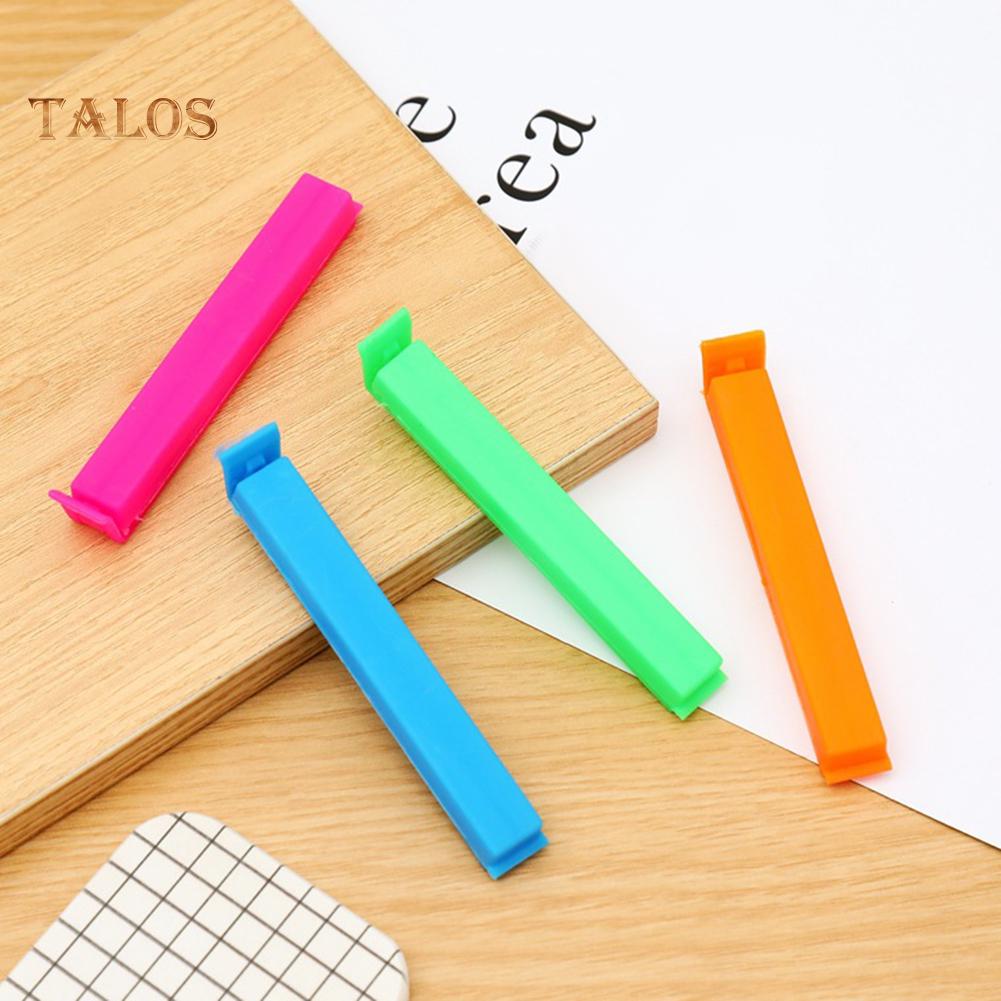 Многоразовые пакеты для банок на кухне для хранения закусок Уплотнитель для запечатывания пакетов с зажимом для запечатывания Пластиковый инструмент