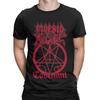 Футболки Morbid Angel Мужские Хлопок Повседневные Футболки Круглый Вырез Футболка Музыкальной Группы Короткий Рукав Одежда С Графическим Принтом