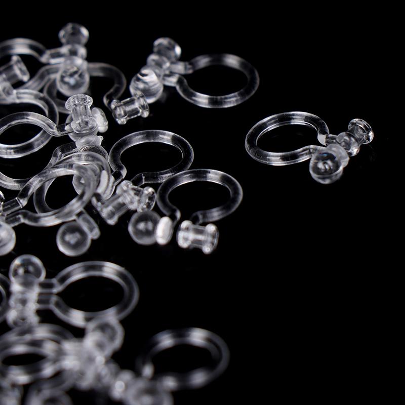 Невидимые конвертеры для клипс для ювелирных изделий в ушах без пирсинга