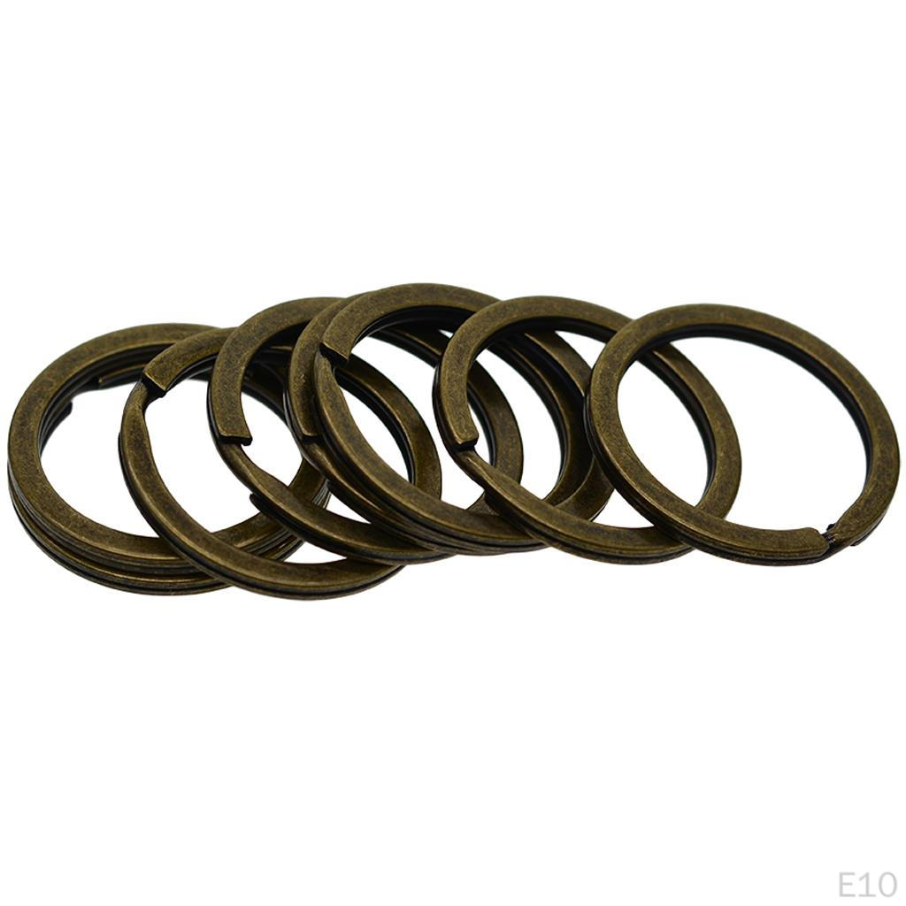 20 шт. металлические кольца оптом для поделок-брелоков