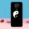 Черно-белый чехол Инь Ян для Redmi Note 8 9 10 11 12 Pro Plus 10S 11S 12S Чехол для Redmi 9C 10A 10C 12C Coque