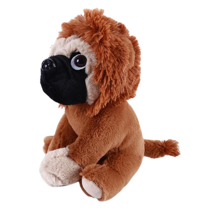 Мягкая игрушка в виде собаки в капюшоне для детей, мультяшная кукла в виде собаки, милая плюшевая игрушка в виде щенка