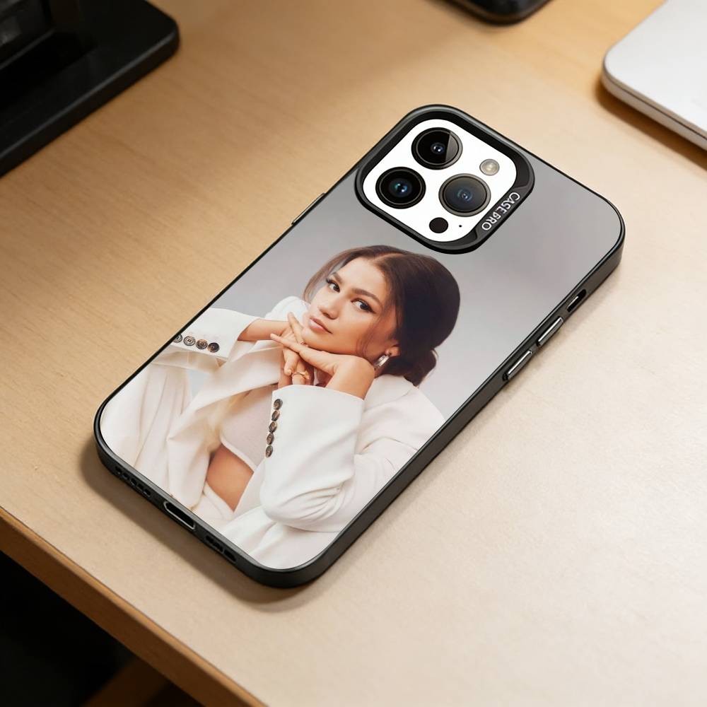 Чехол для телефона Z-Zendaya для iPhone 17,16,15,14,13,12,11 Plus,Pro Max,XS,Разноцветный Серебристый Черный Чехол