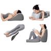 Non-Slip Relax Cush Pillow Soft Relaxing Prone Pillow Bed Wedge Pillow  for Rest, Massage, Reading