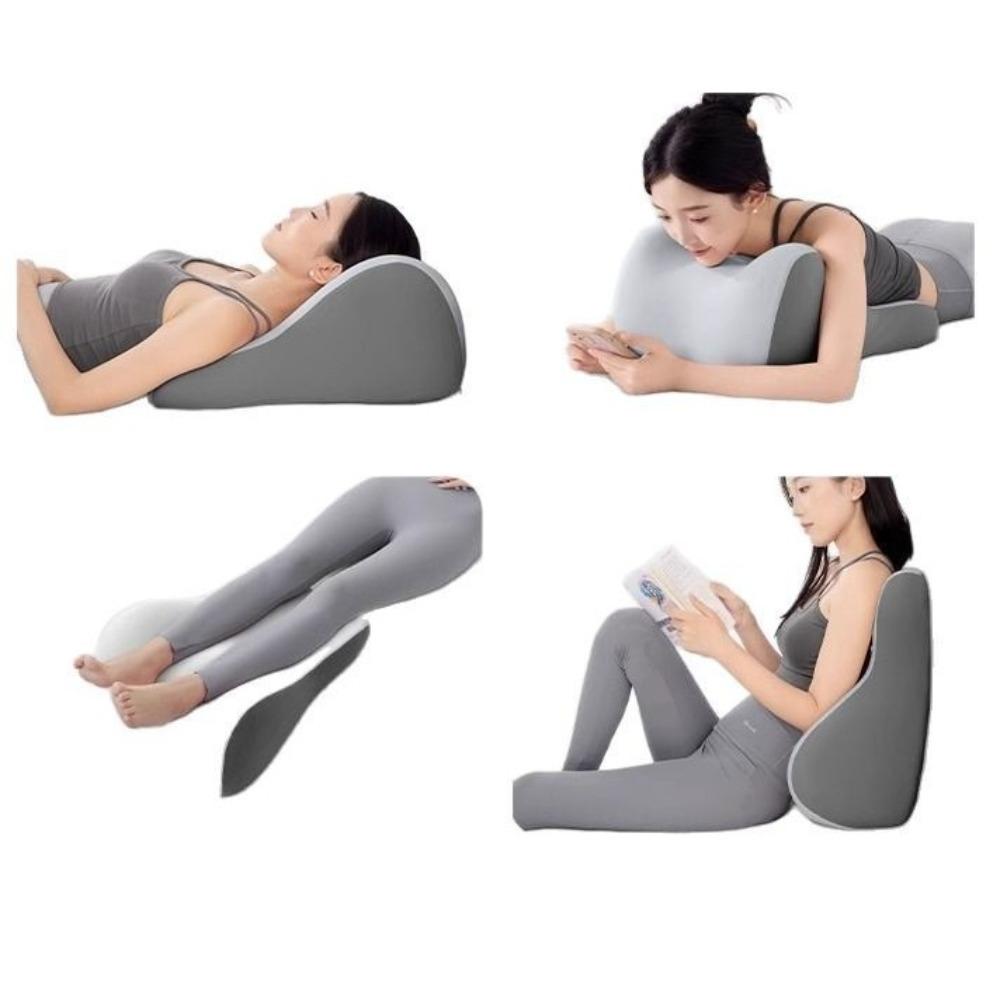 Non-Slip Relax Cush Pillow Soft Relaxing Prone Pillow Bed Wedge Pillow for Rest, Massage, Reading