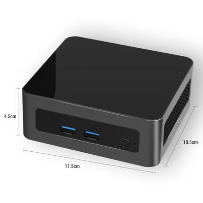 Мини-ПК Windows 11, 16 ГБ ОЗУ, 512 ГБ SSD, мини-настольный компьютер, процессор AMD Ryzen R5 5600H, 6 ядер, 12