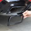 Для BMW 2 серии F44 2020-2026 Нержавеющая сталь Черная Накладка на выходную трубу глушителя заднего выхлопа Декоративная накладка Внешние аксессуары