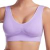 No Steel Ring Hollow Mesh Ventilation Hole Sports Bra Shockproof Yoga Running Large Size Underwear Women's Sports Bra