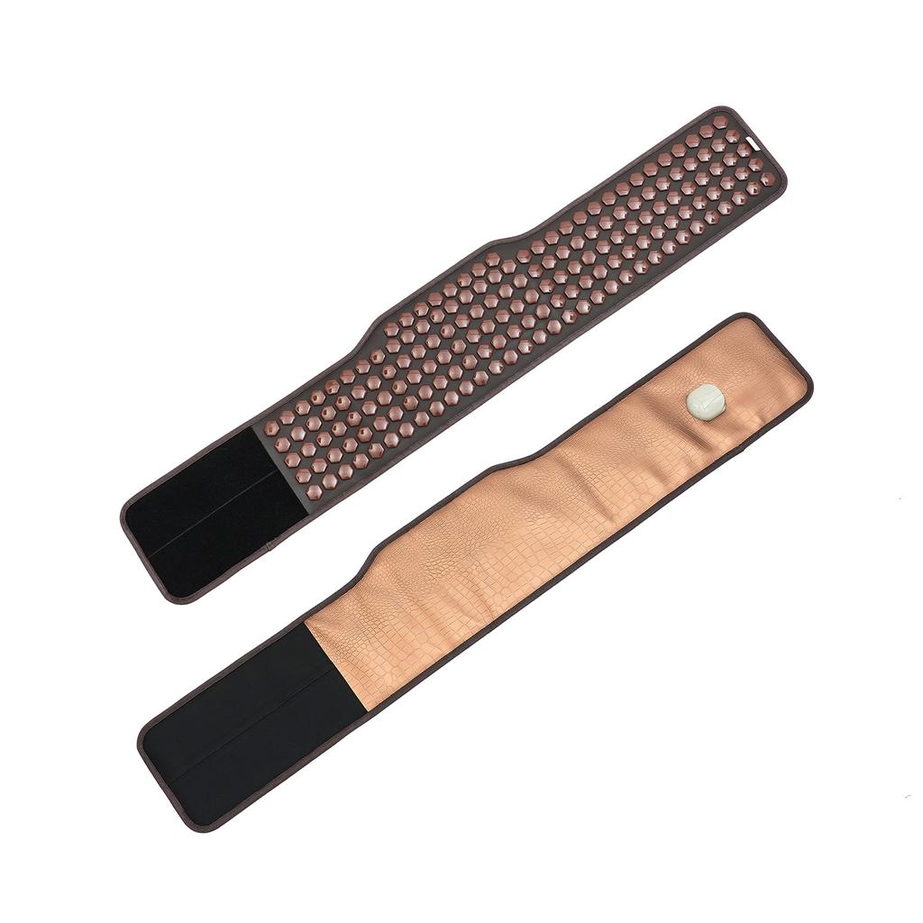 Korea Germanium Tourmaline Stone Lumbar Belt Thermal Heating Massage Waist Support
