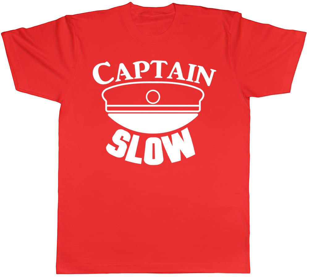 Captain Slow Funny Unisexs Unisexs Ladies Unisex TShirt
