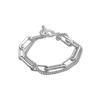 Bracelet - LUXENTER - Hizi - Fini En Rhodium - Longueur 16 Cm + 3 Cm D'extension - Argenté