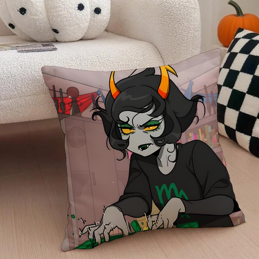 Чехол для подушки H-Homestuck Льняная наволочка Мягкая Дышащая Защитная Декор Дивана Комнаты