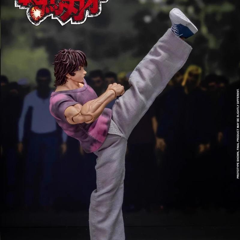 Масштаб 1/12 Серия комиксов Baki Фигурка Бакки Ханма Спина Демона Фигурка Действия Настольное Украшение Кукла Игрушка для Мальчика Подарок-Сюрприз Коллекционная